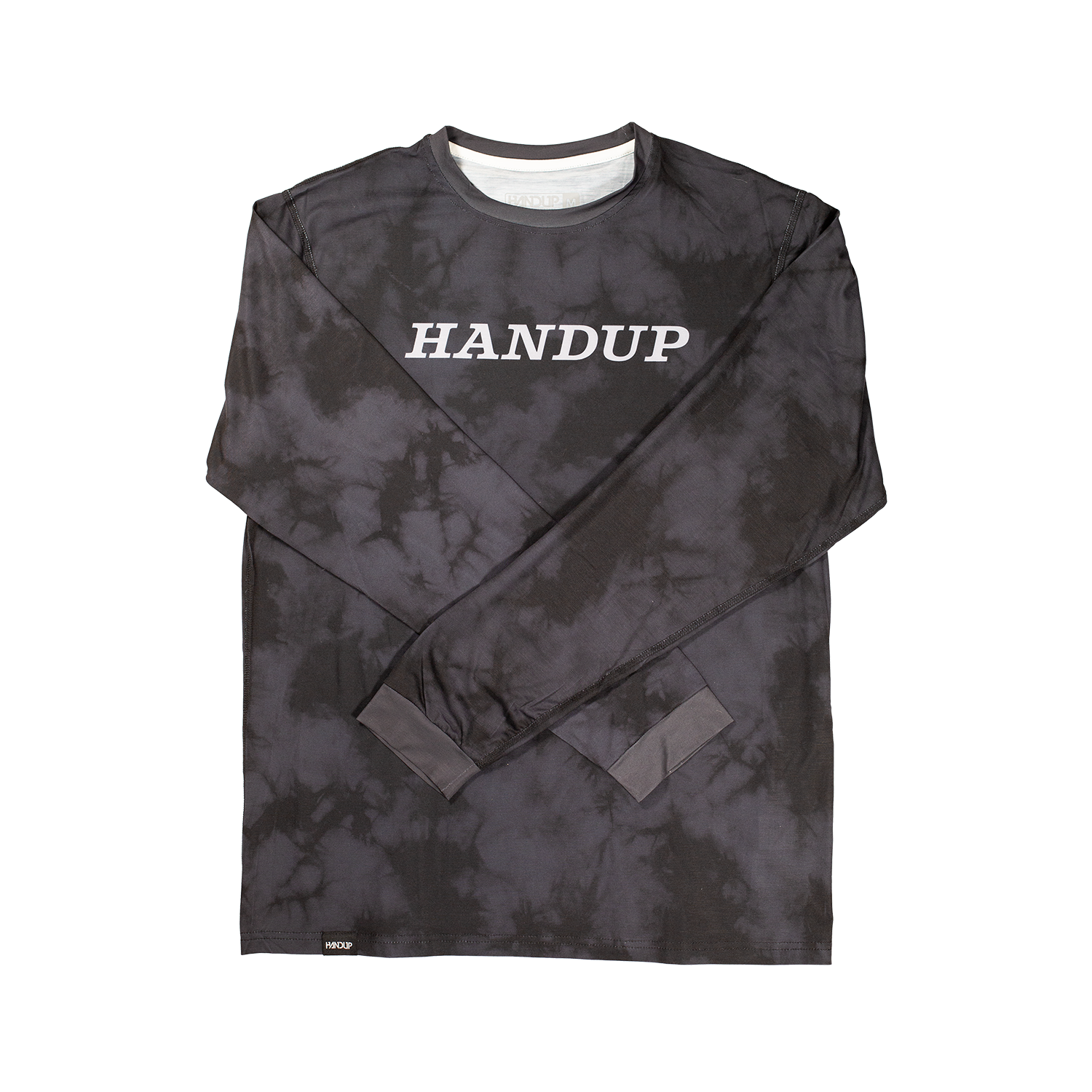 Long Sleeve ActiviTEE | Grey Acid Wash – Handup Long Sleeve ActiviTEE | Grey Acid Wash – Handup