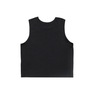 Black tank top on a white background