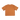 Orange t-shirt on a white background