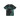 Green and black tie-dye t-shirt on a white background