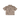 Beige shirt with black dot pattern on a white background