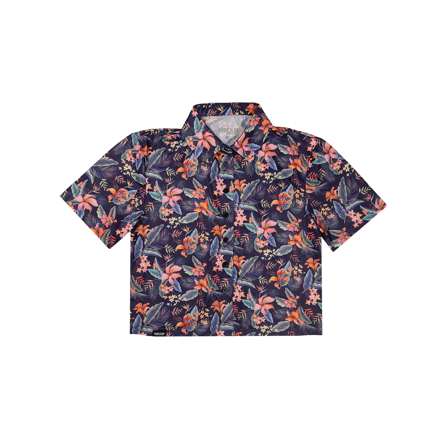 Hawaiian Button up Mountain Bike Jersey | HANDUP since 2014 Hawaiian Button up Mountain Bike Jersey | HANDUP since 2014