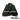 Black gloves with green text 'Surf the Earth' on a white background