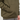 Close-up of a green hoodie with a pocket on a light gray background