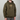 Person wearing a green hoodie with text on a plain background