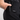 Person inserting a phone into a pocket of black pants with 'Handup' branding.