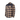 Plaid shirt with black and beige pattern on a white background
