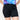 5.5" Stretch Jorts - Pure Black Hemmed