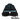 Black gloves with blue text 'HANG LOOSE' on a white background