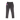 Dark gray athletic pants shown from the back, featuring a side pocket with a colorful tag and a small white logo near the back right pocket.