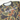 Camouflage-patterned shirt with 'HANDUP' branding on a white background
