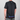 Person wearing a black t-shirt with 'MARIN' branding on the back against a gray background
