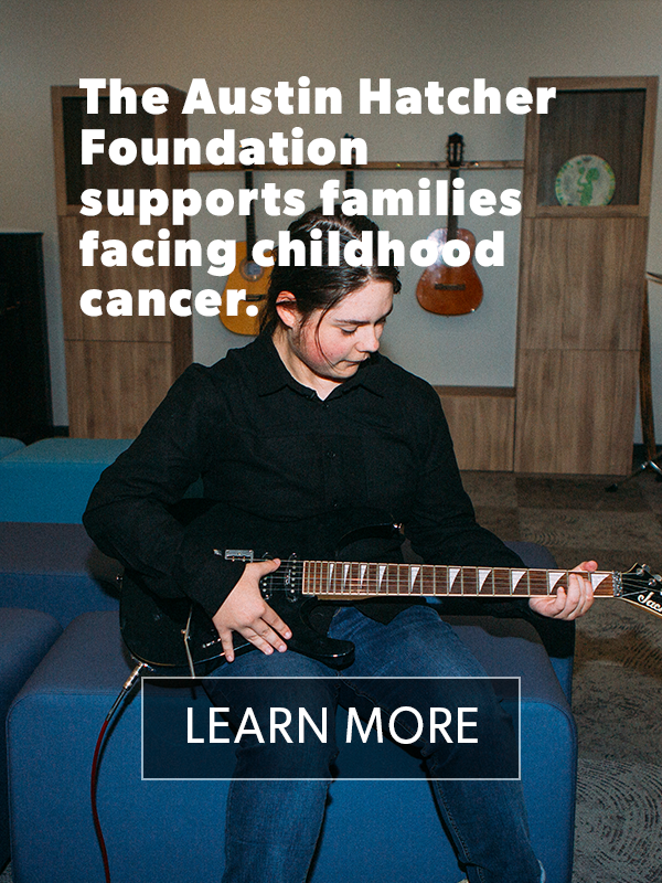 Photo of a person playing guitar with text overlaid