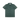 A short-sleeve button-up shirt in dark green with an all-over light green dinosaur pattern, shown flat against a white background.