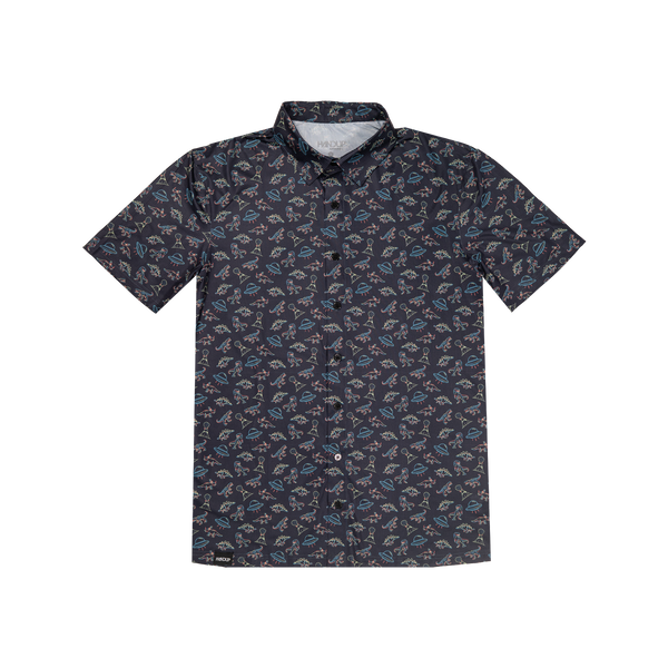 Hawaiian Button up Mountain Bike Jersey | HANDUP since 2014 | UFO