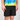 Coastin' Short - Black with Orange