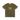 An olive green short-sleeve t-shirt with a yellow graphic on the chest featuring a horse and the text 'HANDUM HORSE POWER'. The brand 'HOF' is visible on the inner neck label and a small hem tag.