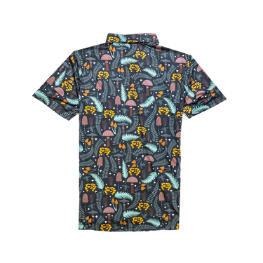 FlexGRID Button Up - Girls Pull Up Not Out Green Floral