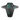 A black and teal tie-dye motorcycle mudguard plate with mounting holes, featuring the HANDUP brand logo at the bottom.