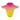 A protective bicycle helmet pad by BANDUP, featuring a vibrant pink, orange, and yellow gradient with a black spotted pattern, shown on a solid white background.