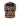 Plaid shirt with black and beige pattern on a white background