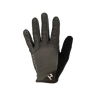 Black glove with brand logo on a white background