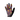 Colorful patterned glove on a white background