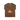 A brown long-sleeve protective shirt with a mesh chest panel and an orange tag attached to the sleeve, displayed flat against a white background.