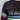 Black sports jersey with colorful stripes and 'MA' branding on a gray background