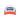 White and red-orange cap with blue mesh back and 'Handup' logo on a white background