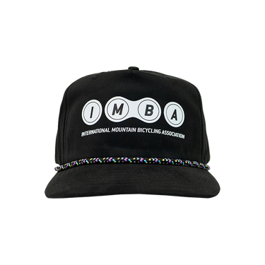Pinch Front Rope Hat - IMBA Black Rope