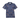 blue gray Short-sleeve shirt with a pattern on a white background