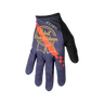 Blue glove with Pabst Blue Ribbon branding 