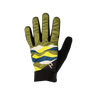 Glove with a colorful pattern on a white background