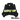 Black gloves with 'Giddy Up' text on a white background
