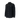 Black button-up shirt on a white background