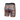 Colorful patterned shorts on a white background