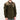 A solid olive colored Flannel Button Up shirt with a collar, long sleeves, and a front pocket.