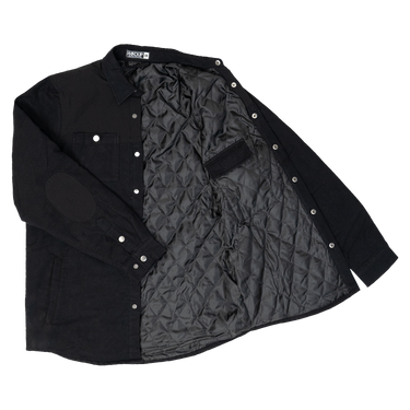 Flannel Jacket - Black on Black