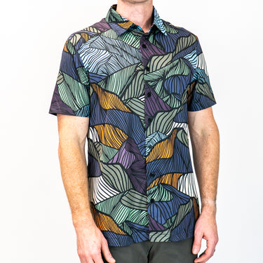 FlexGRID Button Up - IMBA Mountainscape