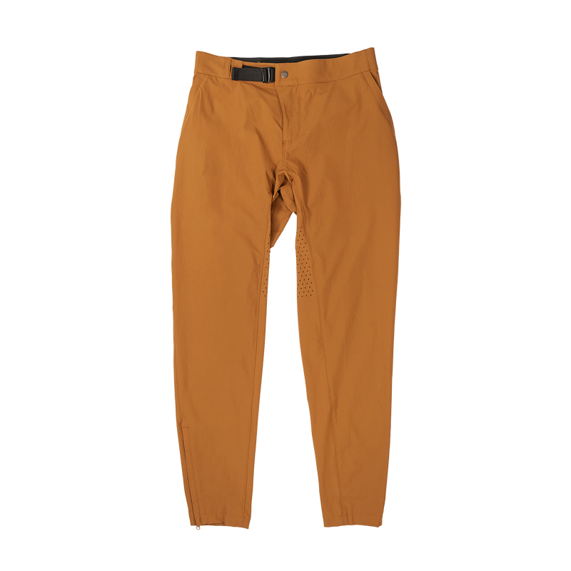 Brown pants on a white background
