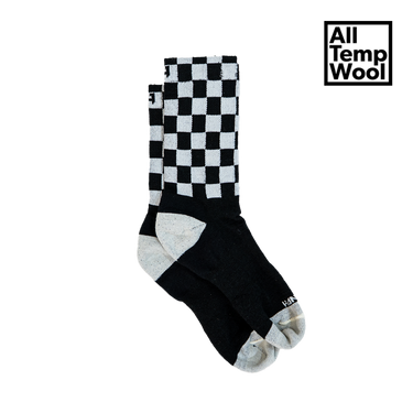 Socks -  Checkered Wool