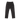Black and dark brown marble print cropped pants shown flat against a white background.
