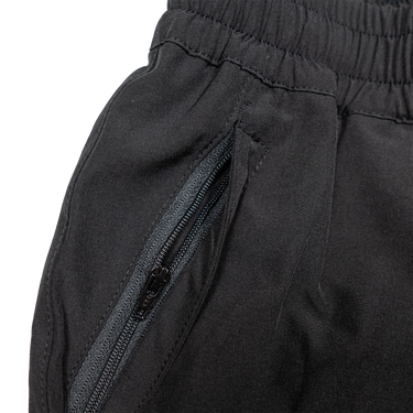 Youth Coastin' Short - Black with Orange