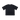 Black t-shirt on a white background