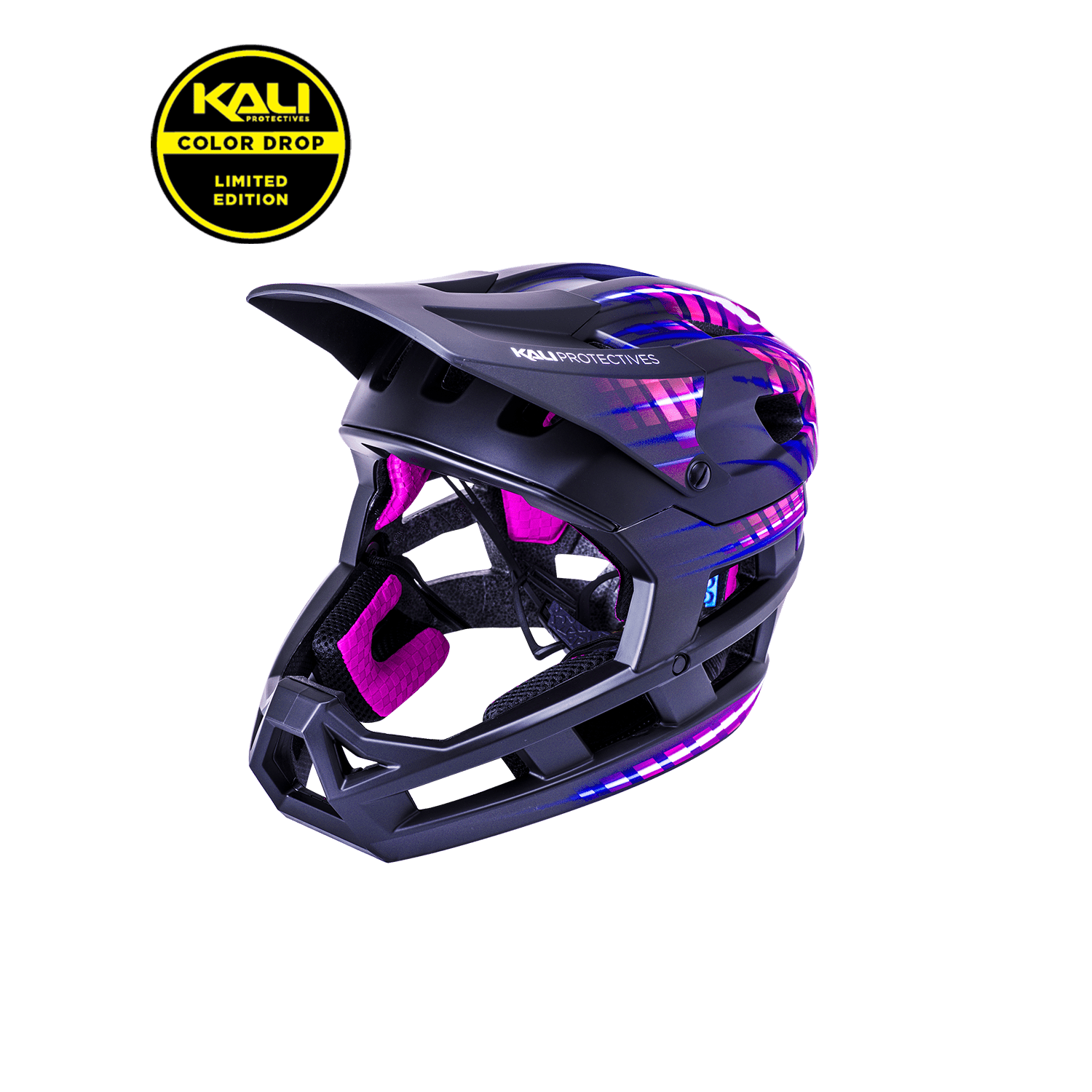 Kali Protectives | DH Invader Full-Face MTB Helmet Handup Kali Protectives | DH Invader Full-Face MTB Helmet Handup
