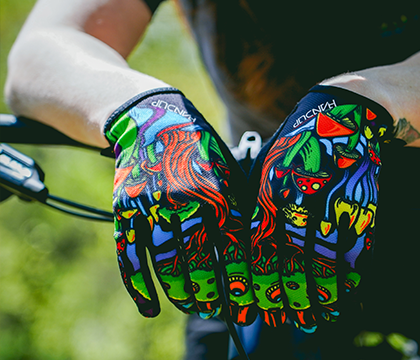 Mountain Bike Gloves Apparel HANDUP Great Gear Better Times Handup Gloves