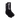 Black socks with white designs on a white background